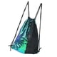 thumbnail image 4 of Mochila con cordón Paquete de lentejuelas de piel sintética para mujer Bolsa de almacenamiento para deportes al aire libre, Verde Negro Noticed AP001152-01B, 4 of 7