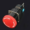 thumbnail image 5 of jiaping 5x16mm Latching Emergency Stop Push Button Switch Red Push Button, 5 of 9