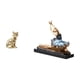 thumbnail image 1 of Estatua De Bailarina De Ballet De Gato, Figura Decorativa, Escultura Animal, Adorno Artesanal Para Chimenea, Escritorio, Regalo Para Niñas Bailarinas, Decoración De Restaurantes, 1 of 8