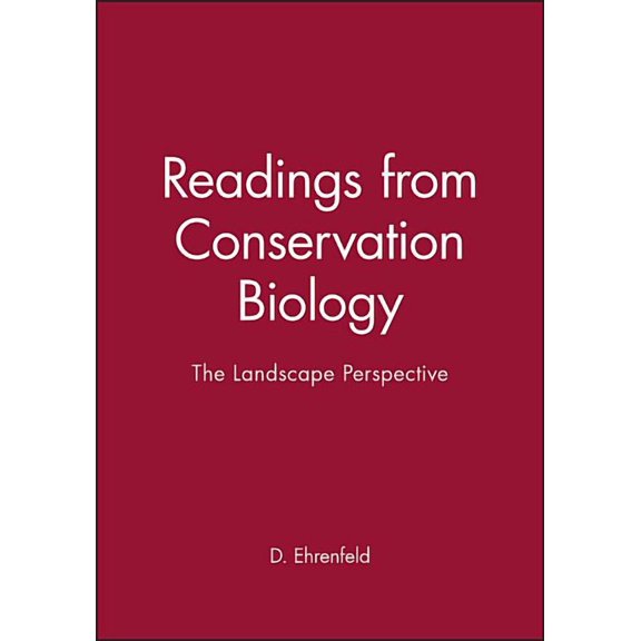 Readings from Conservation Biology The Landscape Perspective (Readings from Conservation Biology), (Paperback)