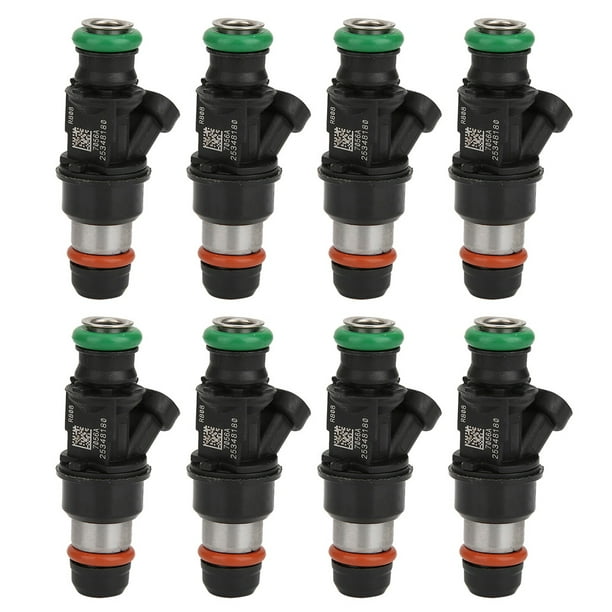 25348180 25348180 Inyector de combustible Kit de inyector de combustible Inyector de combustible para Chevrolet Conjunto de inyector de combustibleinyector de combustible para conjunto 8 Uds Kit de in Mgaxyff No
