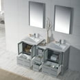 thumbnail image 4 of 72" Freestanding Bathroom Vanity & Vessel Sink & Mirror - Metal Grey, 4 of 6