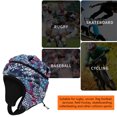 thumbnail image 2 of Casco De Rugbi Protector de cabeza de lycra Accesorios deportivos elásticos cómodos (A), 2 of 6