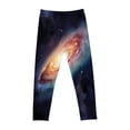 thumbnail image 5 of Odeerbi 3-8 Años Leggings Niñas Estampado Cielo Estrellado Mallas Elásticas Pantalones Verano Starlit Cintura Alta Suave Pantys, 5 of 5