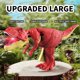 thumbnail image 1 of Juguetes Jacenvly para niños de 2 años, liquidación, juguete de dinosaurio para niños, presione el modelo de tiranosaurio, cabeza vibratoria y cola de dinosaurio en movimiento, 1 of 4