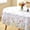 E-floral04, variant on Spring Floral Oval Tablecloth 60x84in, Watercolor Waterproof Table Cover for Kitchen Dining Decor