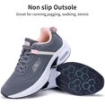 thumbnail image 7 of JOYFON Womens Walking Shoes with Arch Support | Orthotic Sneakers for Plantar Fasciitis Foot Heel Pain Relief | Tennis Running Shoes GrayPink Size 11, 7 of 7