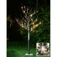 thumbnail image 1 of Lightshare PXS725FT 5 ft.  LED Snow Tree Decoration Light, Warm White, 1 of 1