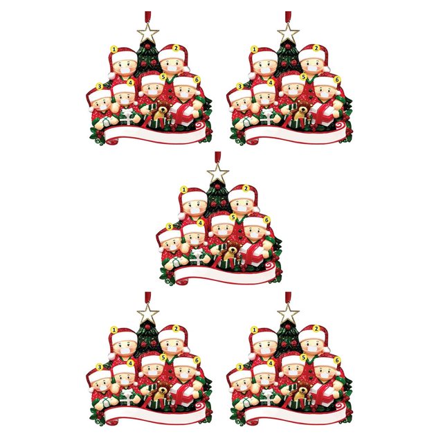 Toystoory Miembros de la familia Personaje Avatar Adornos para árboles de Navidad Decoraciones para el hogar y la oficina Type2 NO2