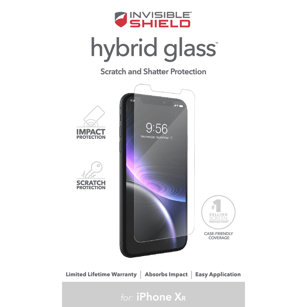 ZAGG InvisibleShield Hybrid Screen Protection for iPhone XR Walmart