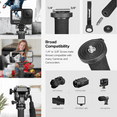 thumbnail image 6 of Koolehaoda Professional 65-inch Camera Aluminium Monopod with Folding Three Feet Support Stand, 6 of 9