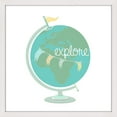 thumbnail image 2 of Marmont Hill "Explore Globe" by Karen Zukowski Framed Painting Print, 2 of 5