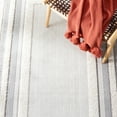 thumbnail image 5 of SAFAVIEH Cottage Calla Bordered Indoor/Outdoor Area Rug, Ivory/Grey, 5'3" x 7'7", 5 of 6