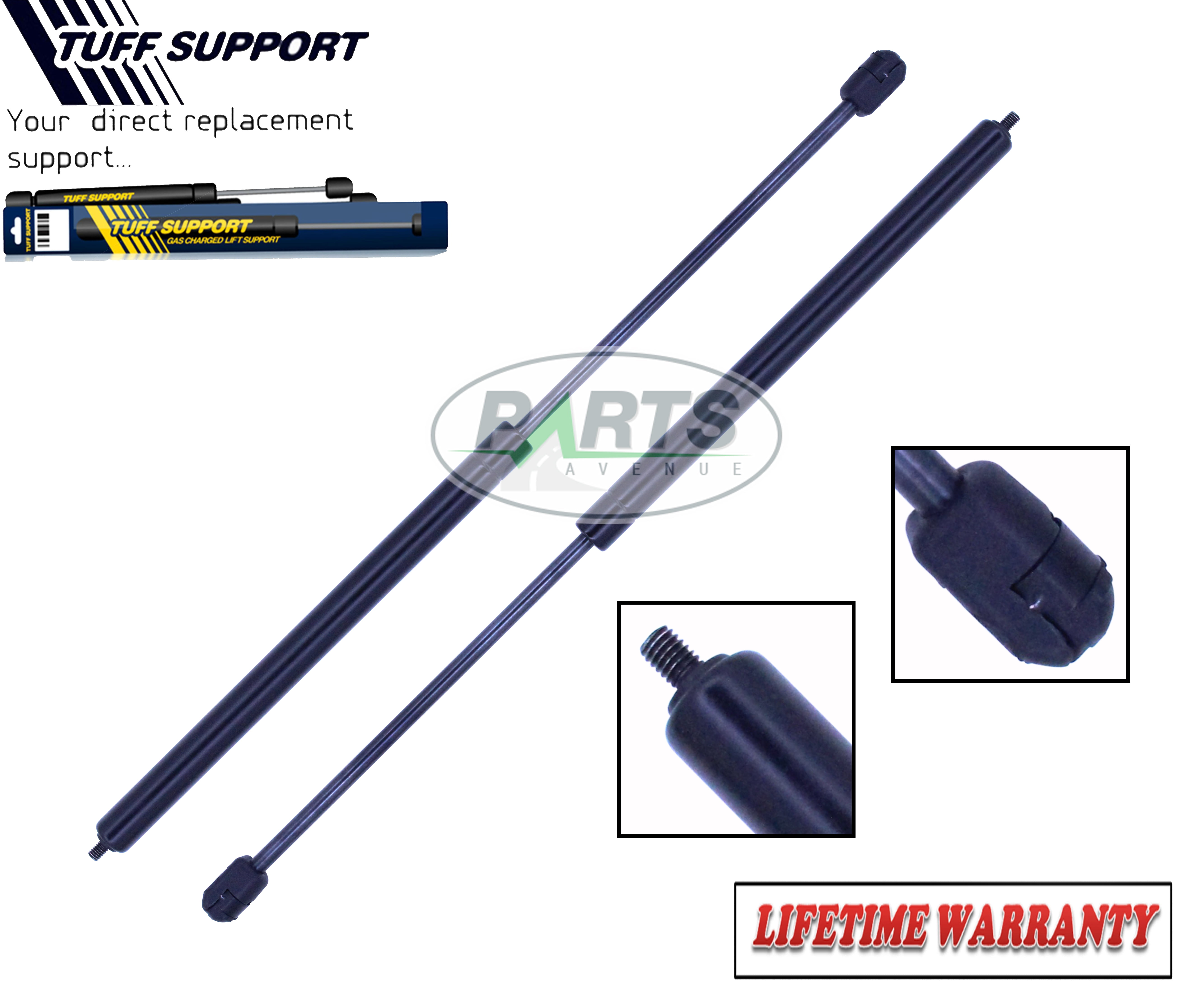 2 Pieces (SET) Tuff Support Front Hood Lift Supports 2003 To 2005