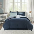 thumbnail image 3 of Intelligent Design Loretta Ensemble de Couette et Draps Marine Simple, 3 of 4