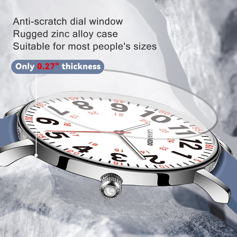 Alps Women's Waterproof Nurse Watch with Silicone Band photo 3