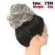 thumbnail image 3 of Extensiones de moño desordenado, coleteros para el cabello ondulado y rizado para mujeres y niñas, moños sintéticos grandes con forma de donut, moños para el cabello, 1 pieza, 3 of 5