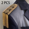 thumbnail image 4 of 2 Broches con Borlas para Hombreras, Accesorios para Disfraces, Ideales para Halloween, Bailes y Acción de Gracias 88 cm, 4 of 8