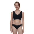 thumbnail image 3 of Chantelle Tanga da donna paquete de 2 - Cozy Chic, invisibile, traspirante Negro L (Large), 3 of 7