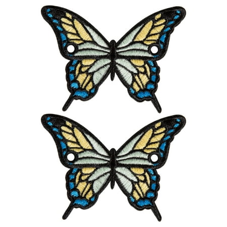 

C SEVEN C7skates Shoe Lace Charm Accessory Decoration (Green Butterfly)