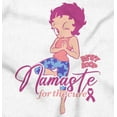 thumbnail image 2 of Betty Namaste For Breast Cancer Cure Women Plus Size Hoodie Brisco Brands 2X, 2 of 4