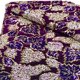 thumbnail image 4 of Tela de encaje africano , lentejuelas bordadas, encaje de tul de red francés para baile de graduación, boda nigeriana, vestidos de , púrpura Sunnimix tela de encaje africano, 4 of 4