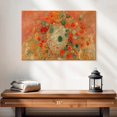 thumbnail image 2 of Elephant Stock Nasturtiums 1905 Wall Art - Horizontal Canvas Wall Art - Living Room Wall Decor - Floral And Botanical Canvas - Brown And Gray Decor By Odilon Redon - 24" x 16", 2 of 8
