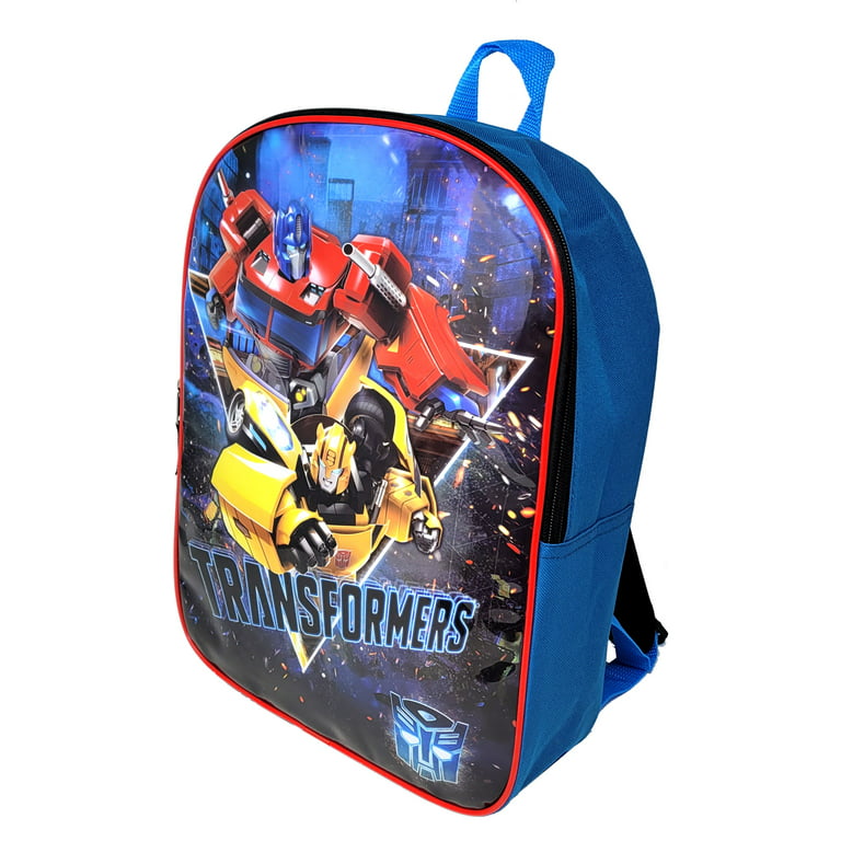 Transformers Full Size Backpack Lunchbox Set