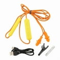 thumbnail image 1 of Tapones para los Oídos Auriculares Bluetooth el Trabajo, Supresión de Ruido, Protección Auditiva, Sitios Construcción, Lugares Ruidosos Naranja, 1 of 5