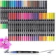 thumbnail image 1 of Dual Tip Brush Art Marker Pens 48 Colors Watercolor Fineliner Drawing Painting Stationery Coloring Manga Art Supplies, 1 of 5