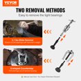 thumbnail image 2 of VEVOR Blind Bearing Puller Kit, 16-in-1 Internal Bearing Race and Seal Extractor Kit, 10 Adjustable Collectors and Reverse Struts, 2 of 9