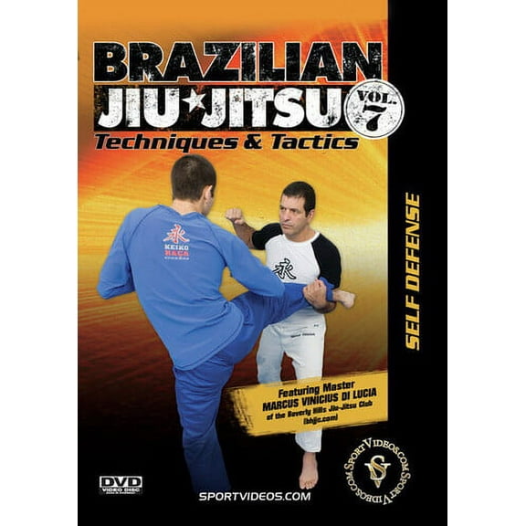Brazilian Jiu-Jitsu Techniques And Tactics, Vol. 7: Self Defense (DVD), Sportvideos.Com, Sports & Fitness