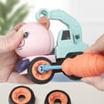 thumbnail image 4 of Kids Car Assembly Toy Cartoon DIY Engineering Car Toy Construction Vehicle Toy, 4 of 10