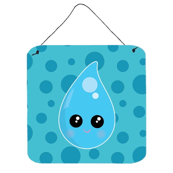 Weather Rain Drop Face Wall or Door Hanging Prints