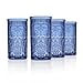 thumbnail image 3 of Jax Highball Beverage Glass Cup by Godinger - Blue - Set of 4, 3 of 4