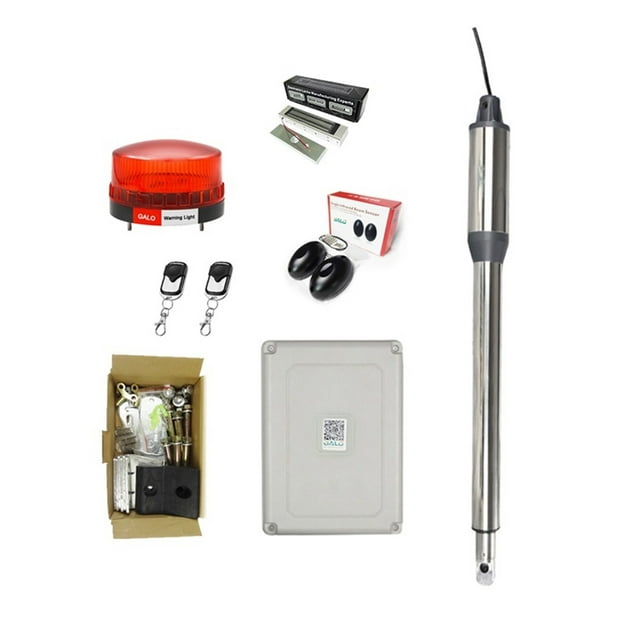 Strongway Single-Swing Automatic Gate Opener - 12ft.L, 450-Lb. Capacity ,Easy to Install