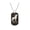 Black Capricorn, variant on HIJONES Men's Women's Stainless Steel Constellation Engraved Necklace Peron Personalized Astrology Army Dog Tags Black Scorpio