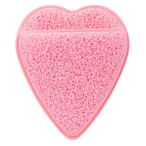 Esponja limpiadora facial APRILSKIN Soft Mesh en forma de corazón