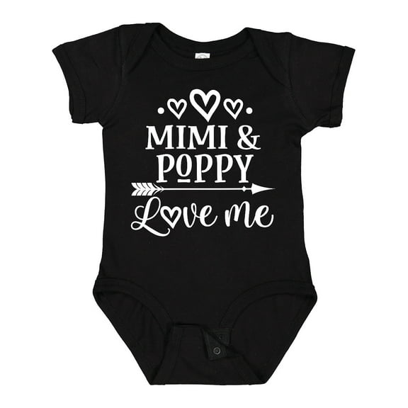 Inktastic Mimi and Poppy Love Me Baby Clothes Boys or Girls Baby Bodysuit