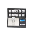 thumbnail image 1 of Báscula digital de bolsillo de la serie – Peso de calibración incluido 100 g x 0,01 g, (negro), básc, 1 of 5