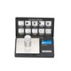 thumbnail image 1 of Báscula digital de bolsillo de la serie – Peso de calibración incluido 100 g x 0,01 g, (negro), básc, 1 of 5