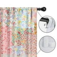 thumbnail image 4 of Blackout Kids Curtains,Pioneer Flower Childrens Insulated Curtains Set Of 2,Bedroom Essentials,Toddler Room Decor 52x84in(132x213cm), 4 of 4