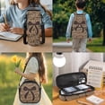 thumbnail image 3 of Pzuqiu Brown Camo Bow Kids Backpack Set with Lunch Bag for Kids Girls Schoolbag and Lunch Box Set of 4 Pencil Case Water Bottle Carrier Elementary School Bookbag Lunchbox, 3 of 7