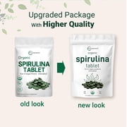 Micro Ingredients Organic Spirulina Supplement, 3000MG Per Serving, 720 Tablets