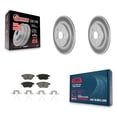 thumbnail image 1 of Transit Auto Rear Coated Disc Brake Rotors and Ceramic Pads Kit for Car Lexus CT200h KGC-101704, 1 of 11