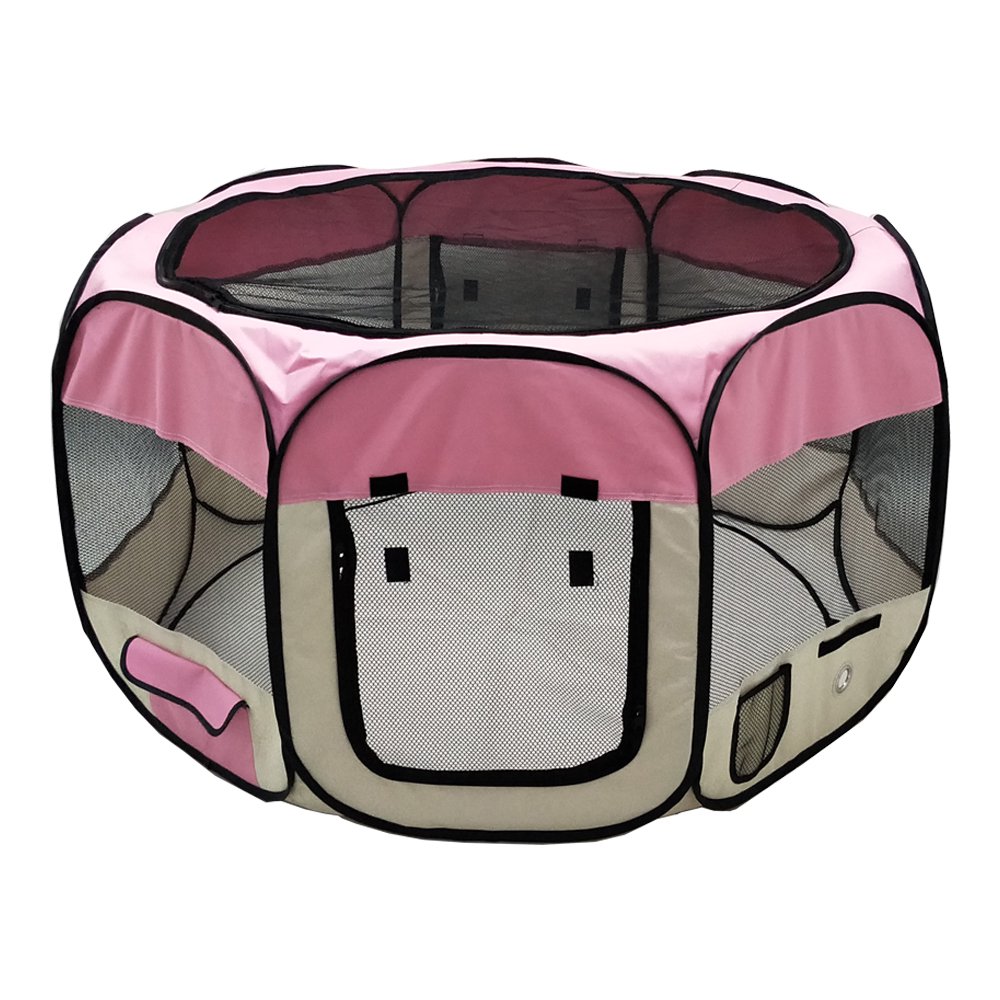 ALEKO Octagonal Portable Popup Pet Playpen