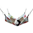 thumbnail image 1 of Small Animal Hammock Cooling Mat, Comfortable Breathable Summer Cooling Hamster Hammock Heat Dissipation Rattan  For Guinea Pig For Rodent For, 1 of 8