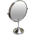 thumbnail image 2 of 8-inch Large Tabletop Two-Sided Swivel Vanity Mirror with 7X Magnification, 13-inch Height, 2 of 2