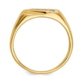 thumbnail image 2 of Auriga 10k Yellow Gold Diamond Men's Ring Size- 10, 2 of 6