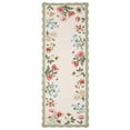 thumbnail image 2 of HOMERRY Scalloped Floral Runner 2' x 6' for Hallway Modern Washable Throw Rugs for Kitchen Indoor Carpet, Beige, 2 of 5